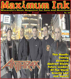 Anthrax with singer John Bush - photo by Buchanon